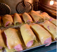 WITLOF ROLLETJES met ham & kaas, per stuk