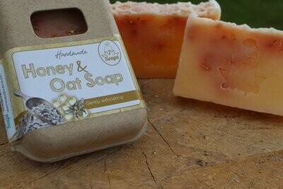 Honey & Oat Soap - Gently Exfoliating