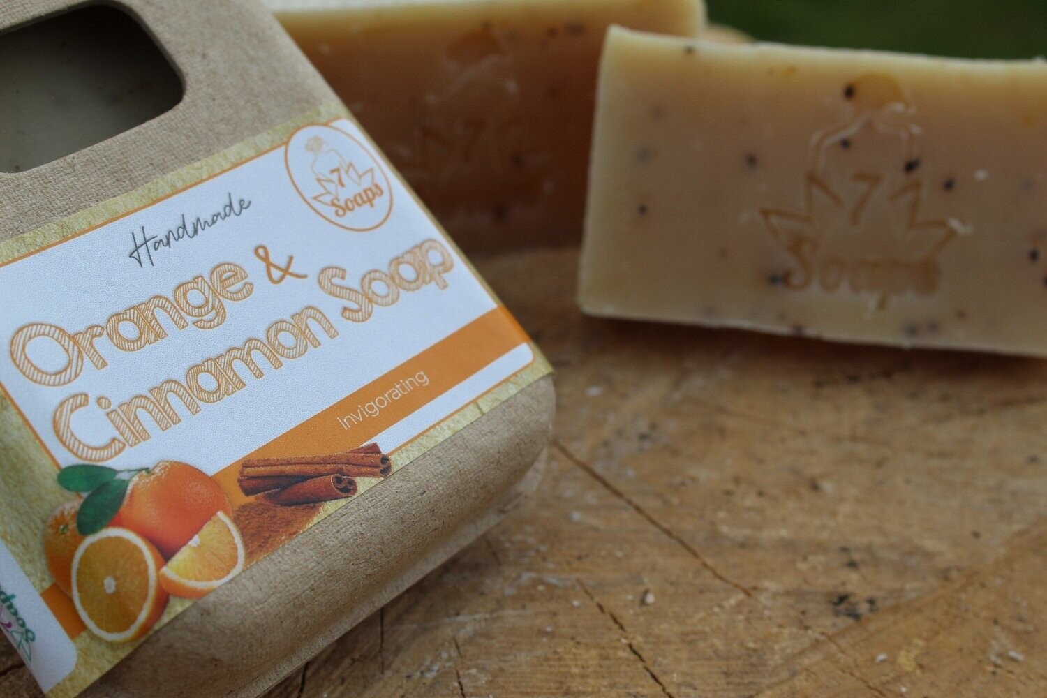 Orange and Cinnamon Soap - Invigorating