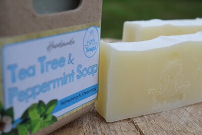 Tea Tree & Peppermint Soap - Refreshing and Cleansing