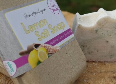 Lemon Pink Himalayan soap