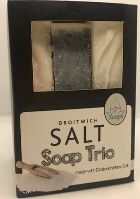 Droitwich Salt Soap Trio gift set
