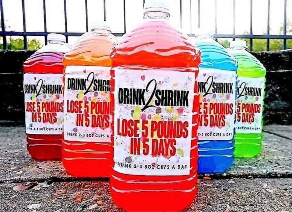 1 Week Supply of PRE-MADE Drink2Shrink