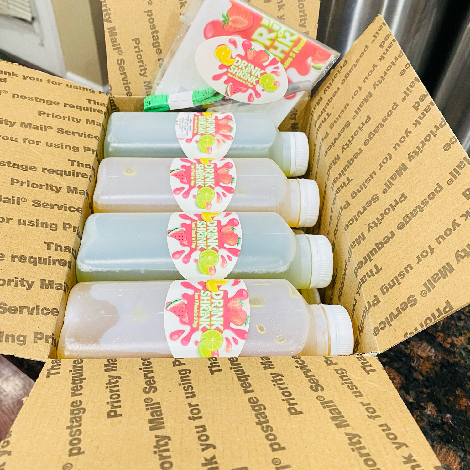 Pre-Made Drink2Shrink 16 oz size (Min. order of 4)