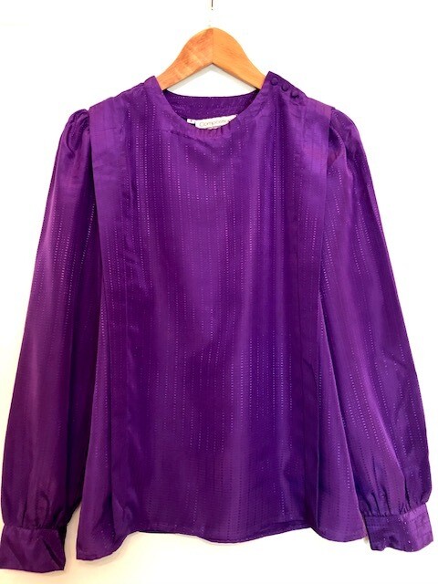 Purple Disco Blouse