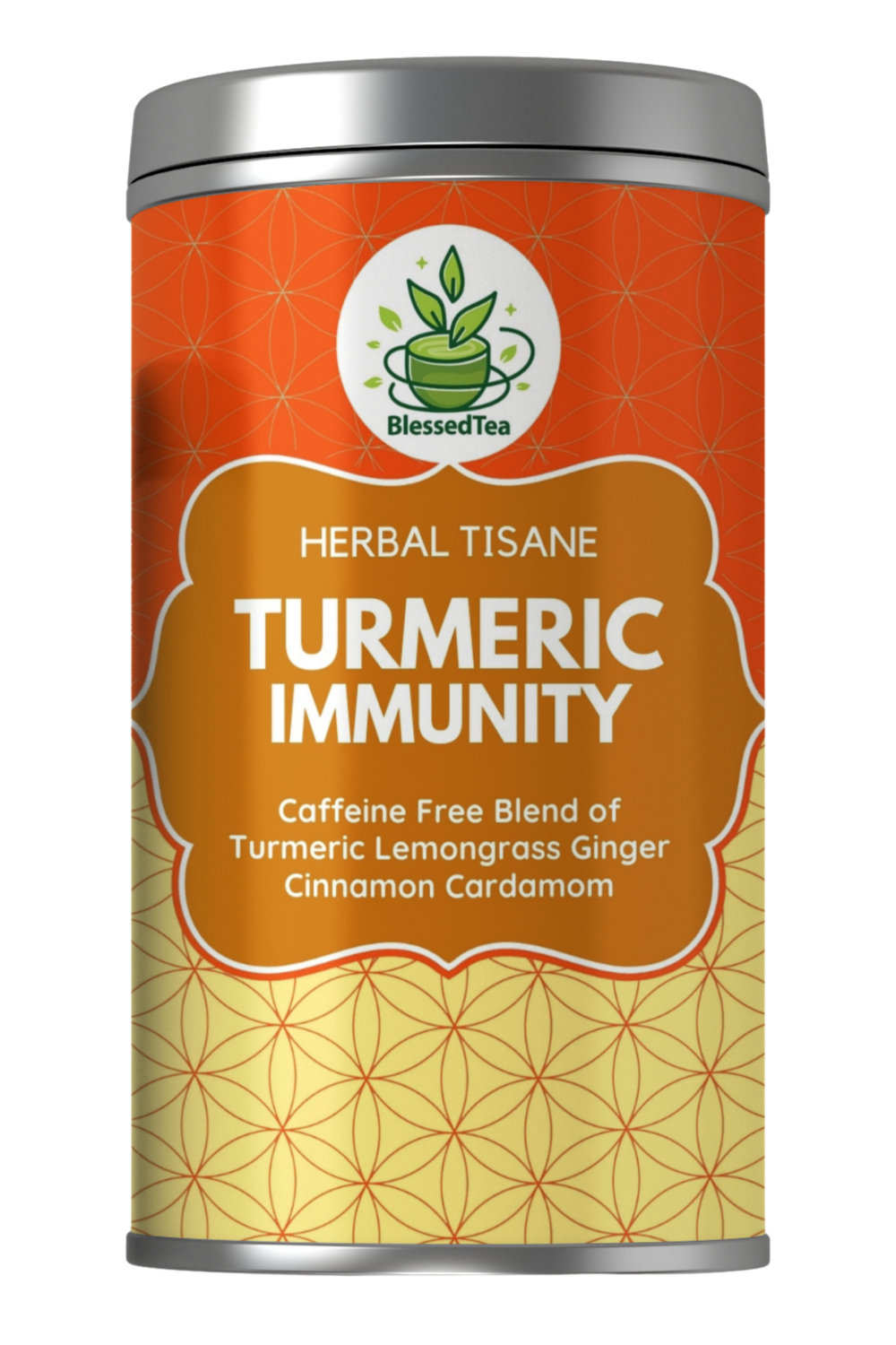 Herbal Tisane Turmeric Immunity for Body Healing Detox Overall Wellbeing