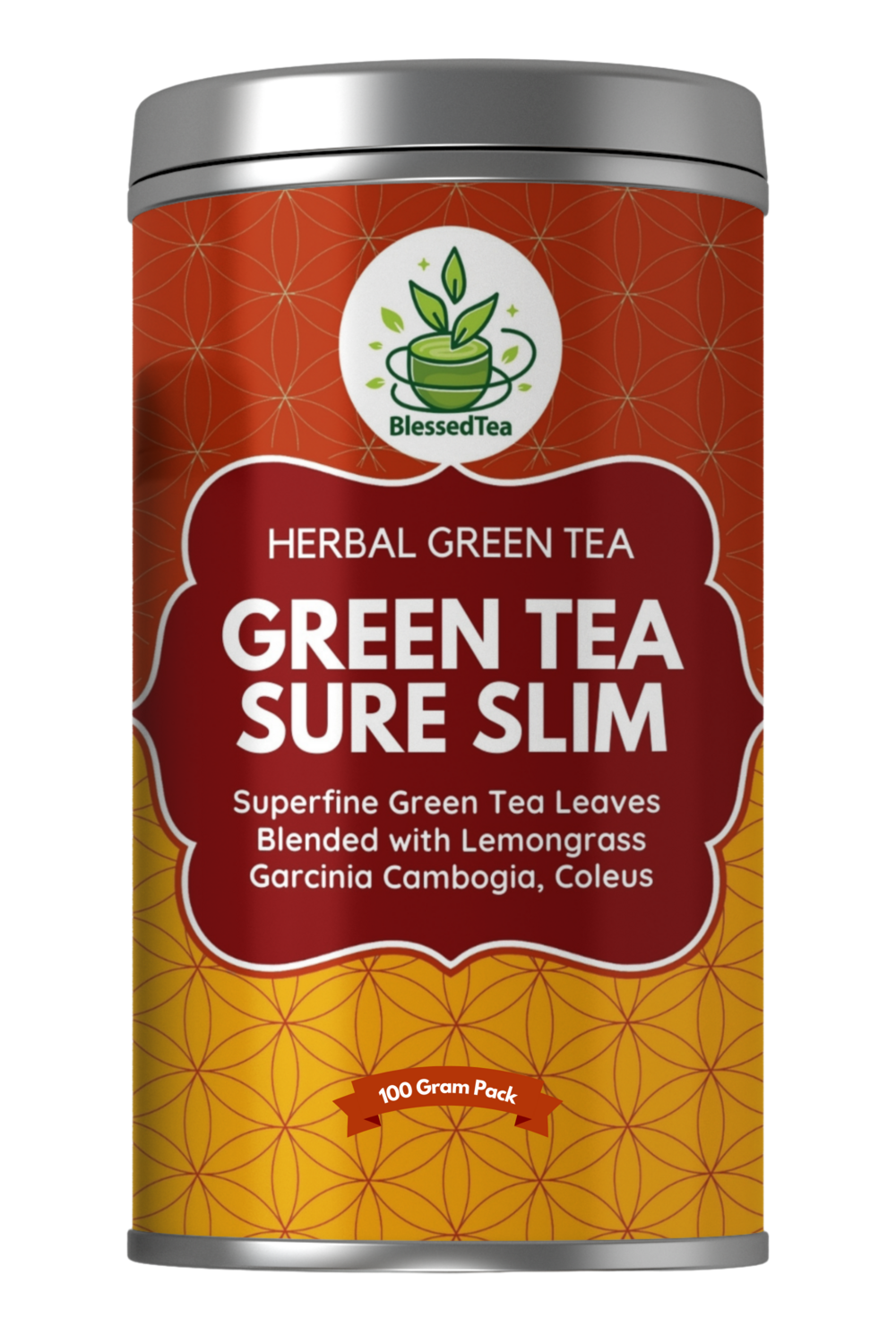 Blended Green Tea 100Gram For Slimming Weight Loss Detox