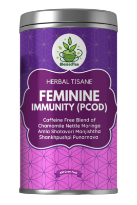Feminine Immunity Tisane 100Gram for PCOS PCOD Well-being