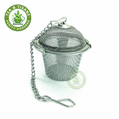 Tea Infuser Basket Shaped Stainless Steel 304 Rust Free