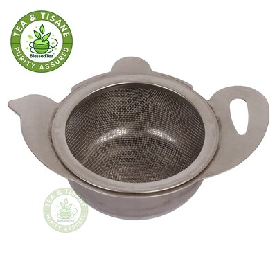 Tea Infuser Strainer with Base Unit for Loose Tea Leaves
