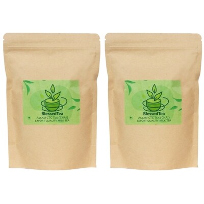 Export Quality Chai Patti 2 Packs of 250 Gram (500Gram Milk Tea)