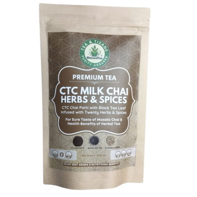 Herbal Masala Milk Chai Patti 250Gram Regular Pack at Discount Rate