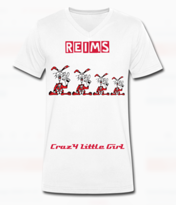 T-shirt bio col V Femme REIMS