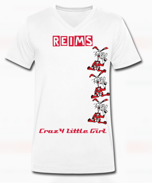 T-shirt bio col V Femme REIMS