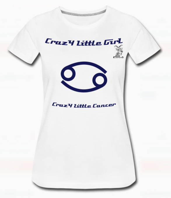 T-shirt Premium Femme ou Homme Cancer