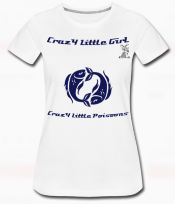 T-shirt Premium Femme ou Homme Poisson