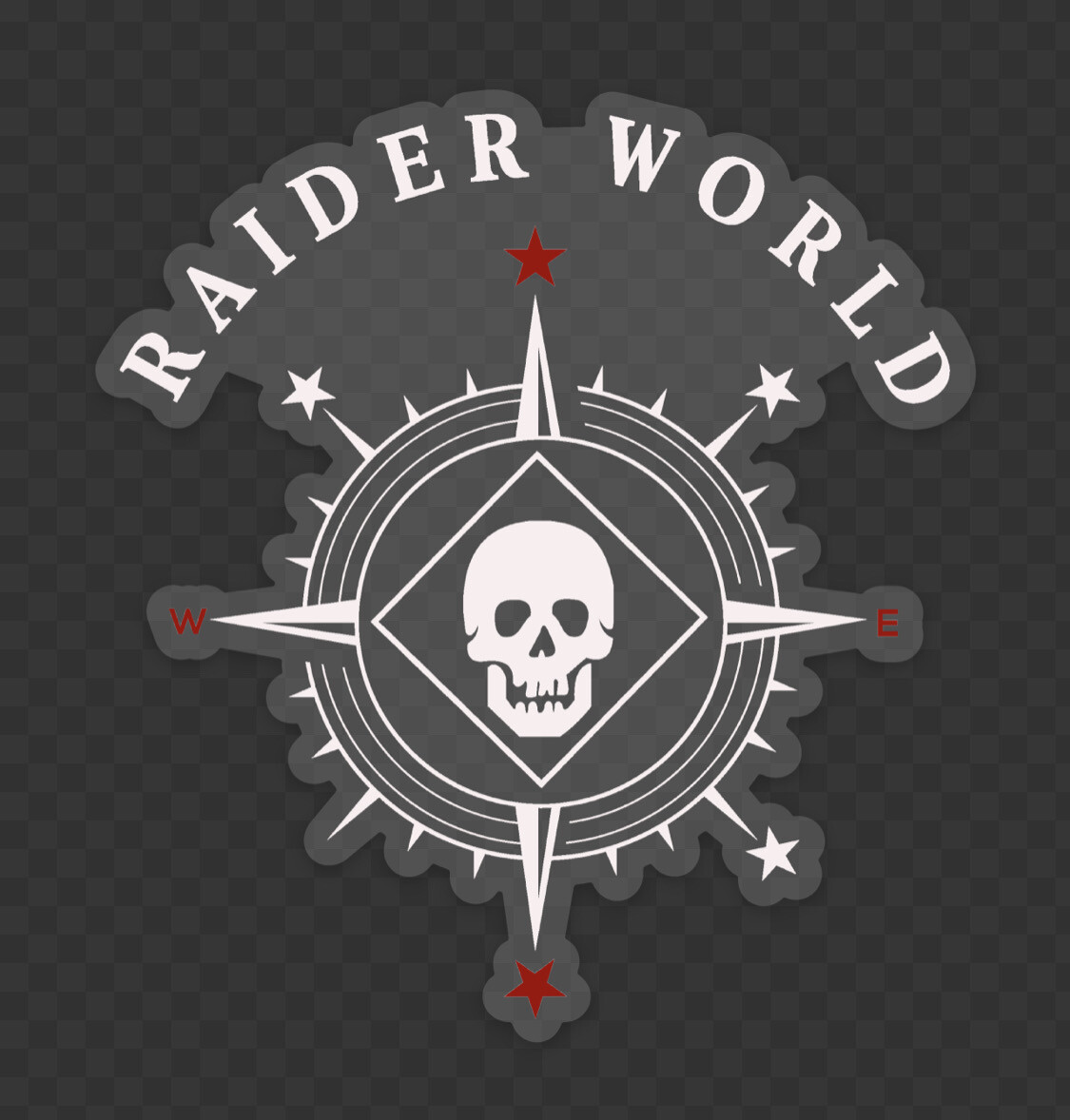 Raider World “Channel Sticker”