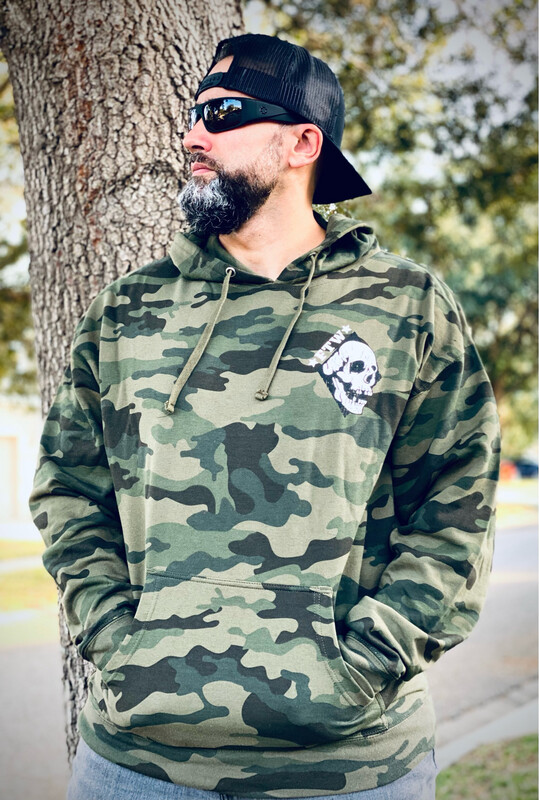 F.T.W Woodland Camo Hoodie