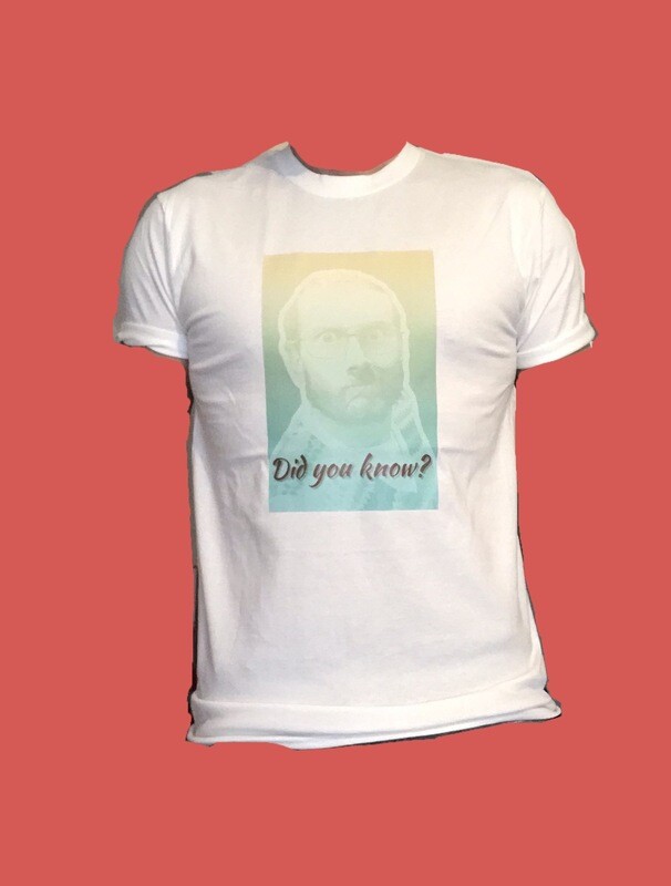 Men’s ‘Did You Know’ White T-Shirt
