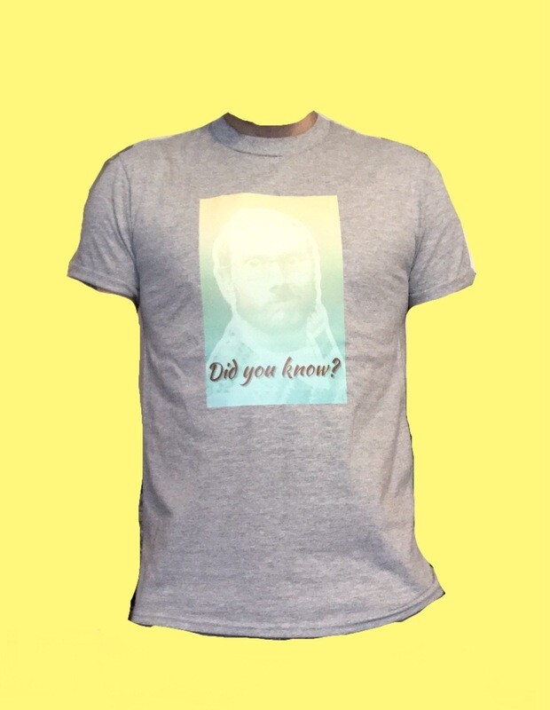 Men’s Light Grey ‘Did You Know’ T-Shirt