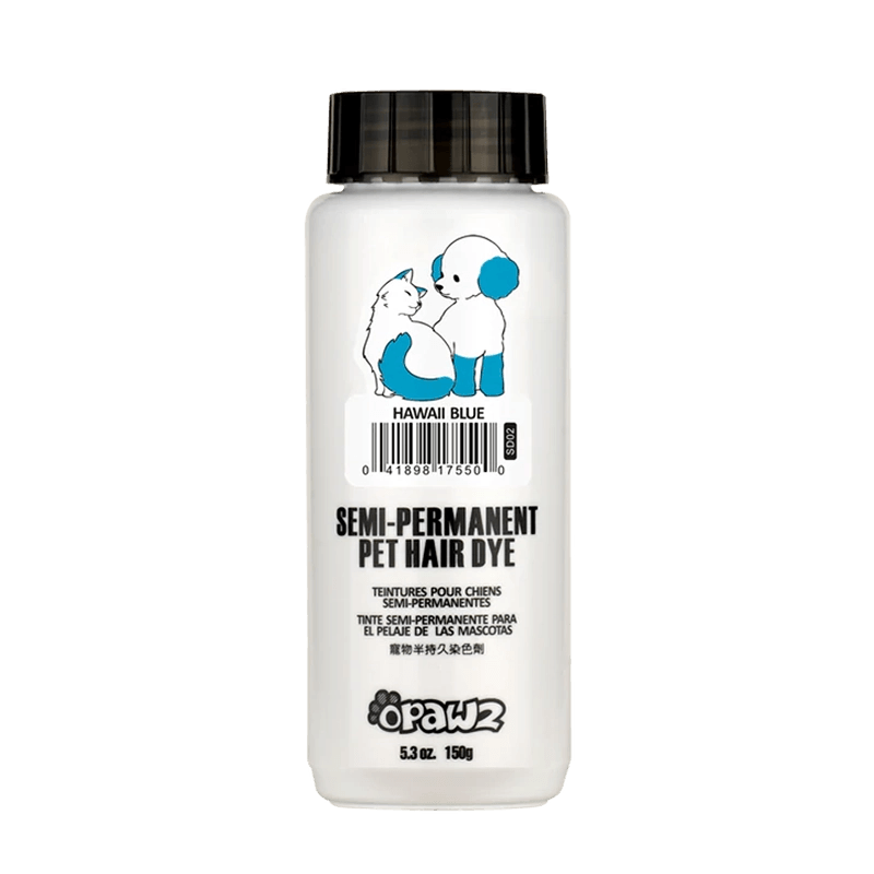 Pet Hair Dye (semi-permanente Farbe), Farbe: Hawaii Blue