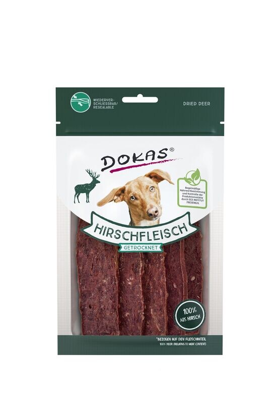 Hirschfleisch getrocknet 60g Hirschfleisch getrocknet 60g