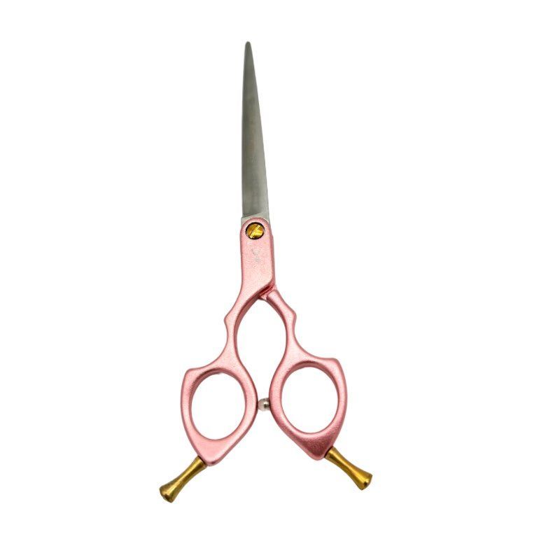 6.5 Inch gerade Asia Schere Rosé Linkshänder 6.5 Inch gerade Asia Schere Rosé Linkshänder