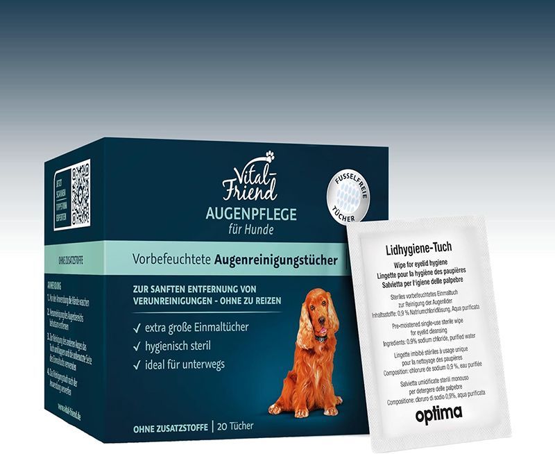 Vital-Friend Augenpflegetücher für Hunde Vital-Friend Augenpflegetücher für Hunde