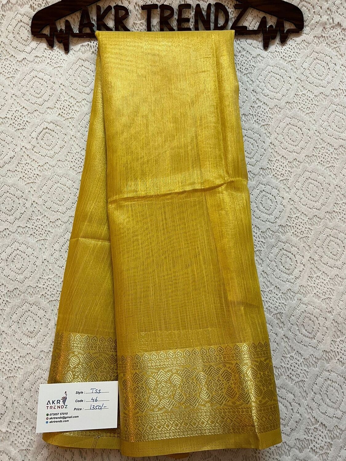 Tissue soft silk sarees​