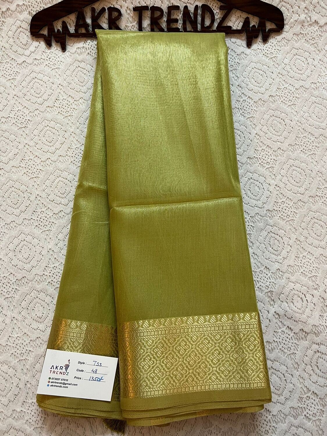 Tissue soft silk sarees​