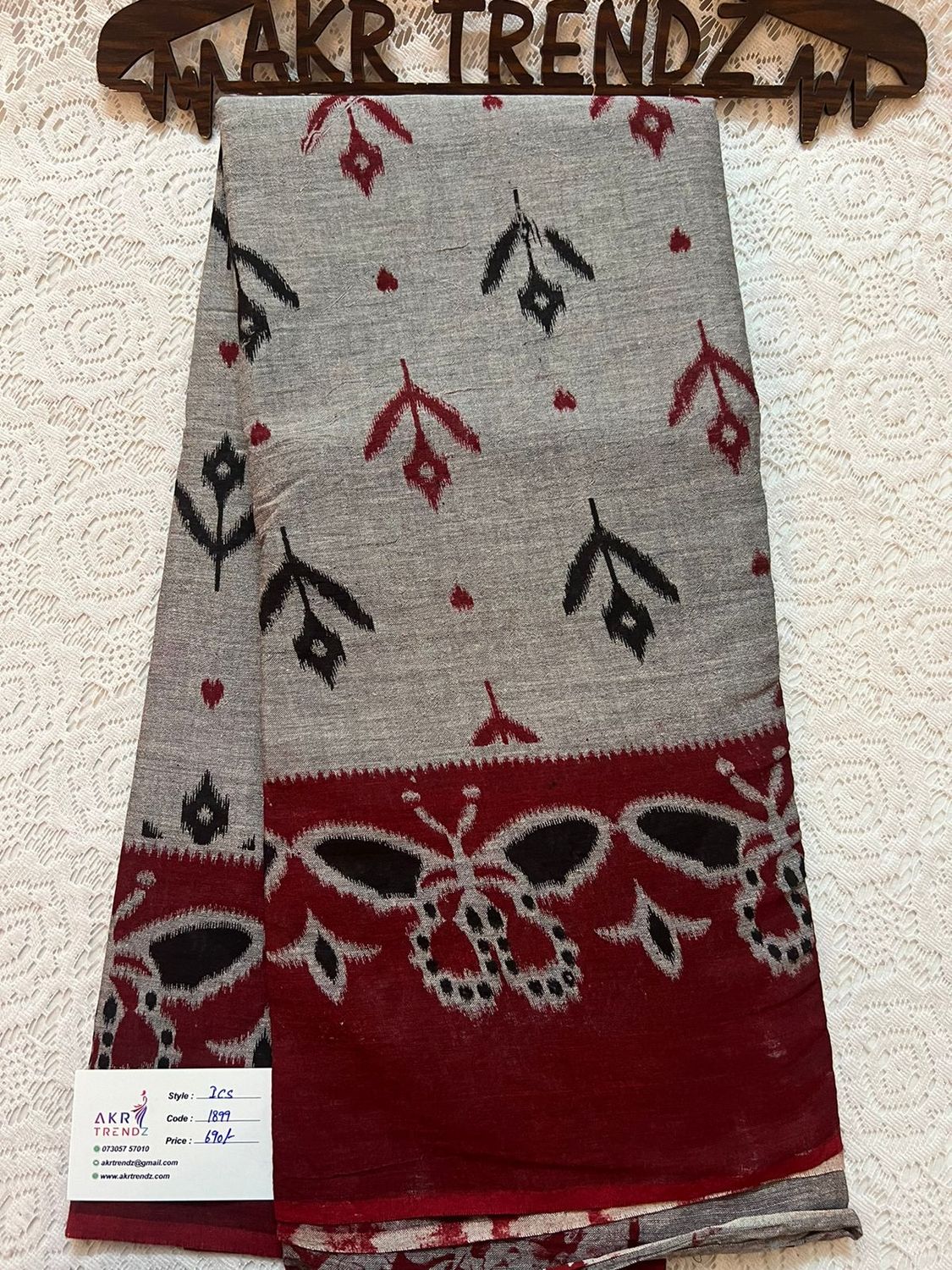 Ikkat soft cotton sarees