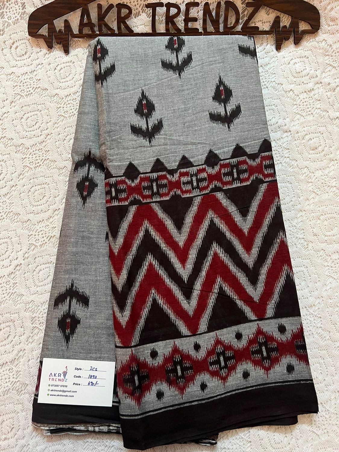 Ikkat soft cotton sarees