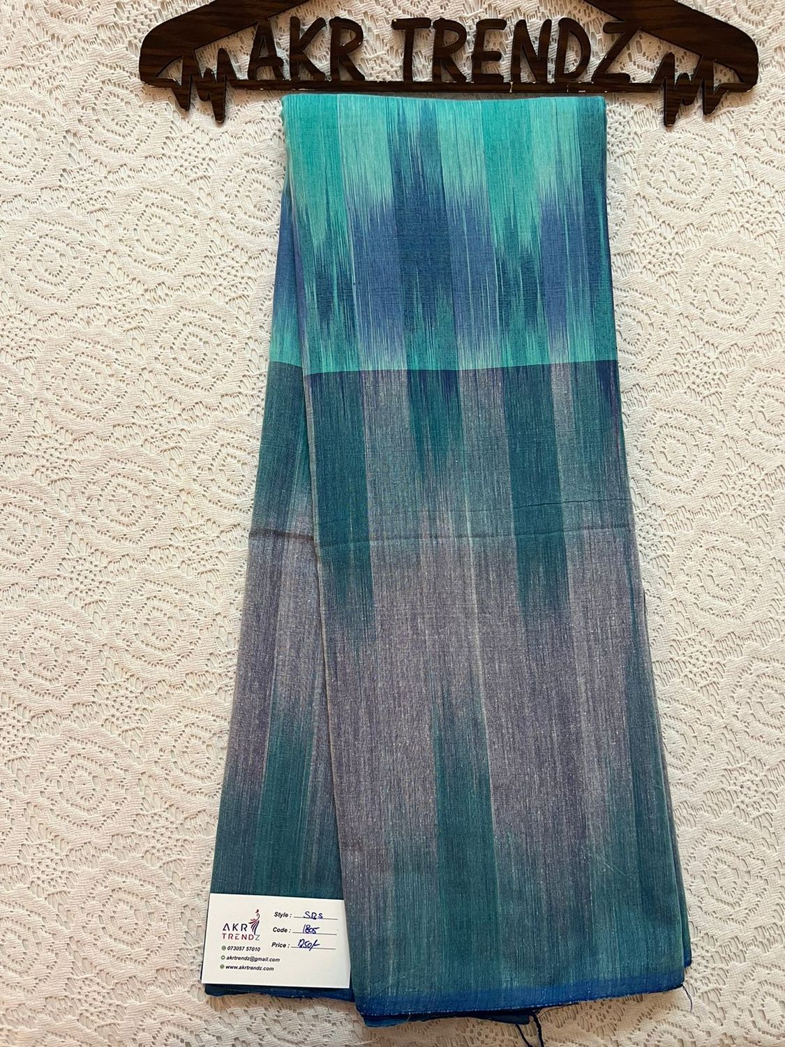 Ikkat soft cotton sarees​