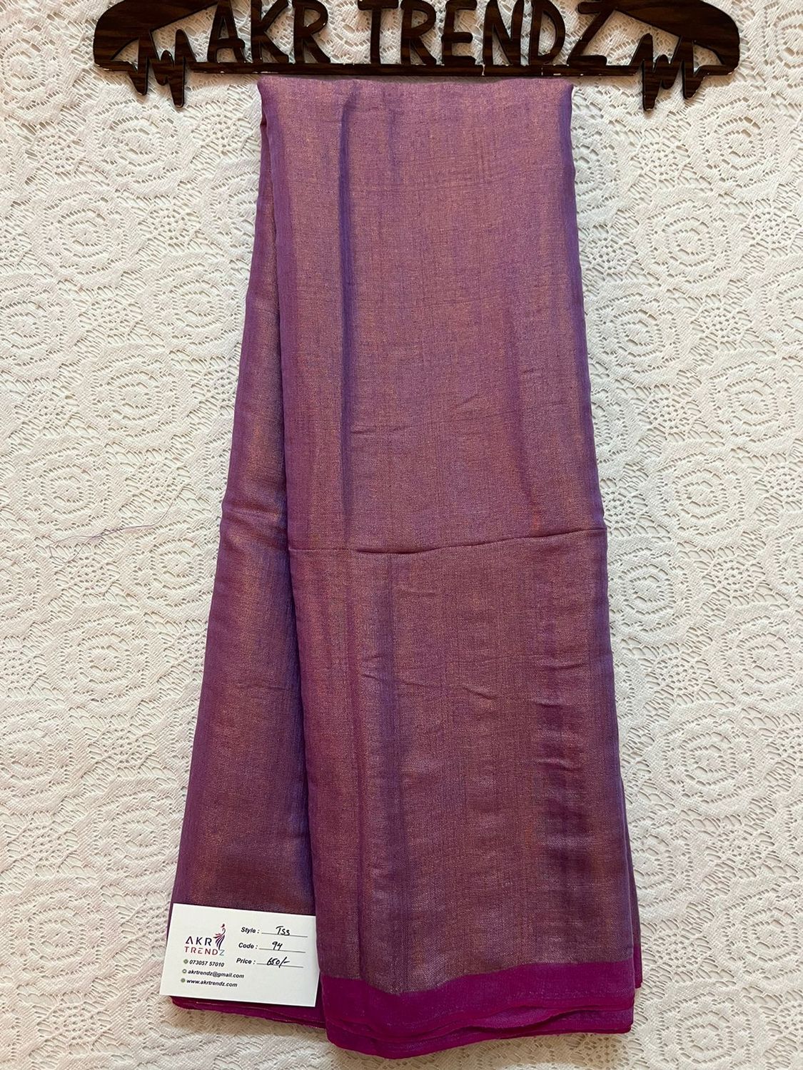 Khadi Tissue sarees​
