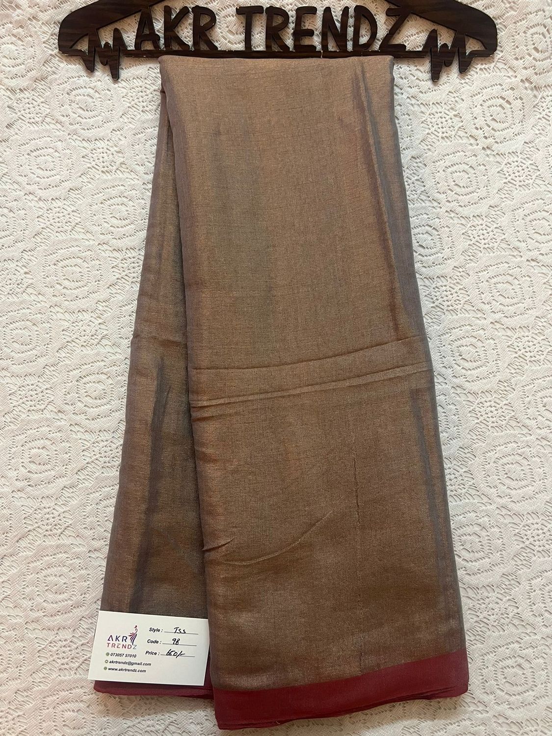 Khadi Tissue sarees