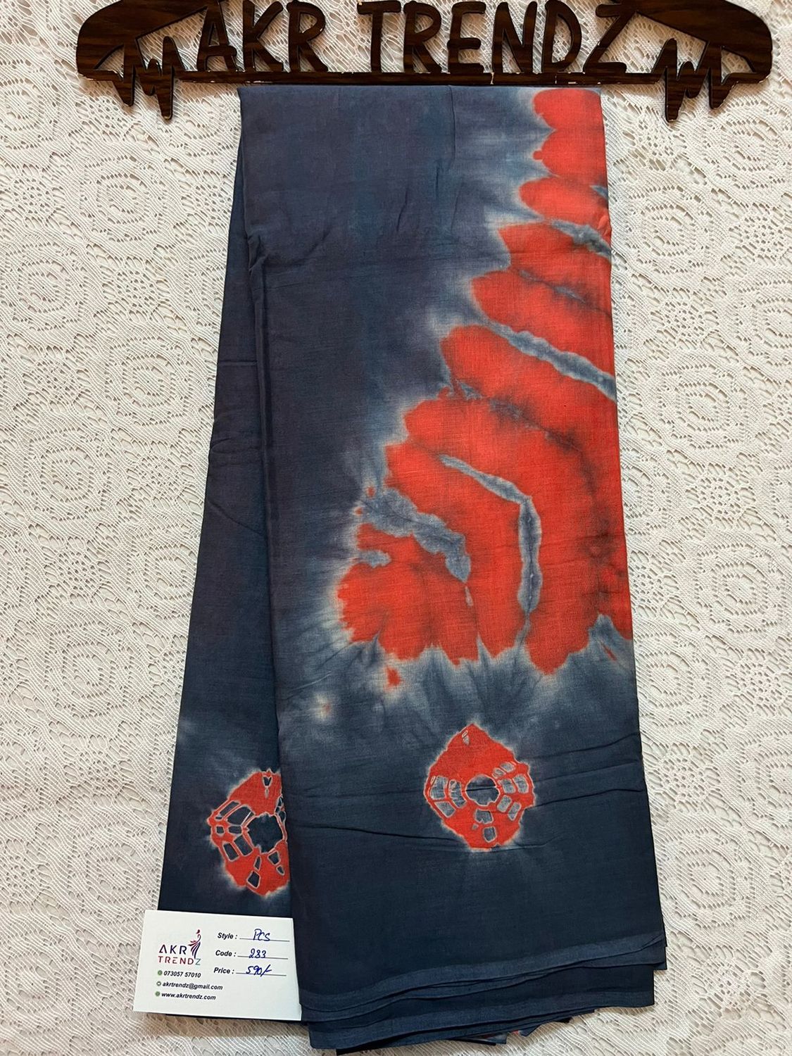Pure cotton Bandhani sarees