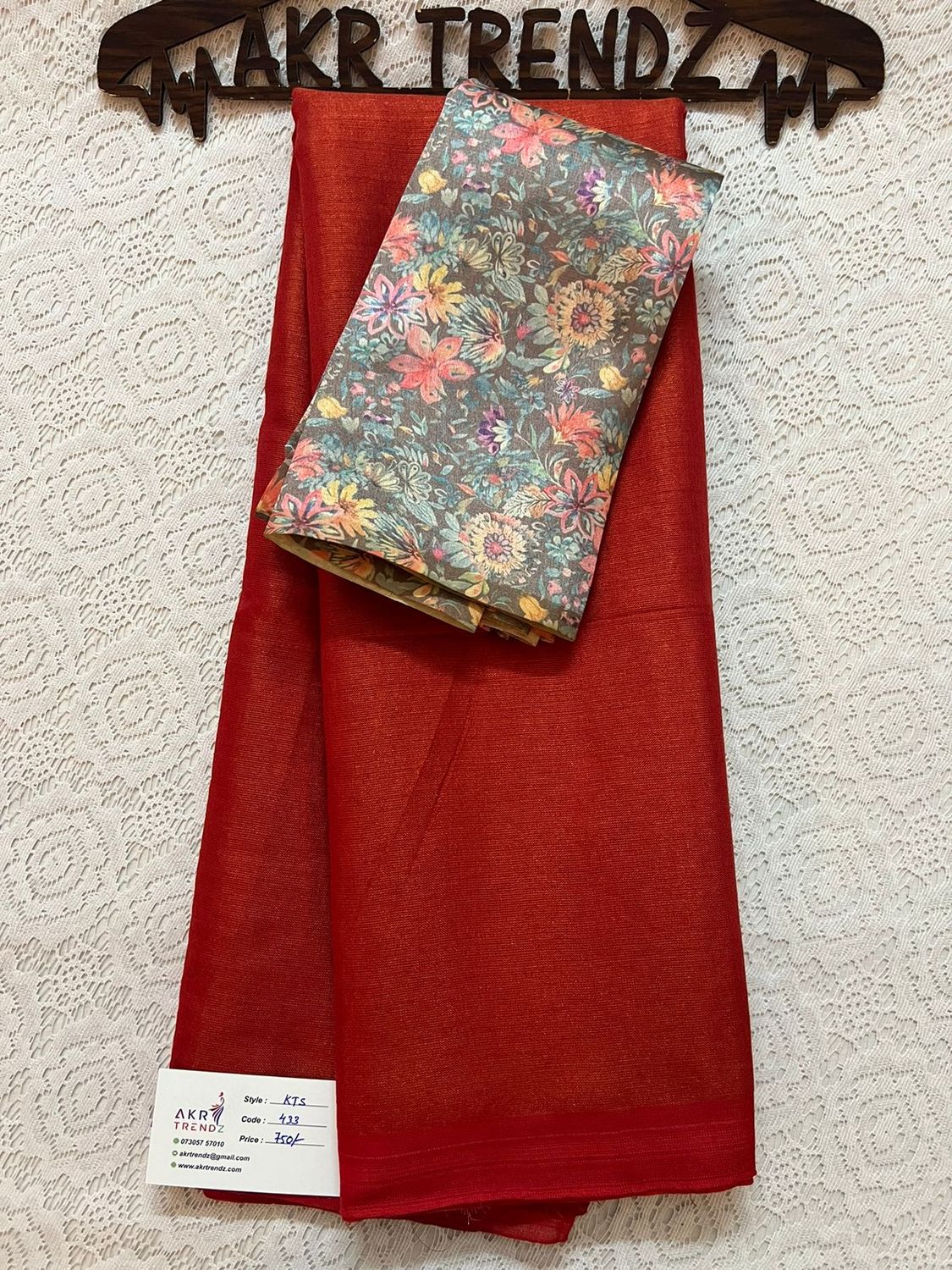 ​Khadi Tissue sarees