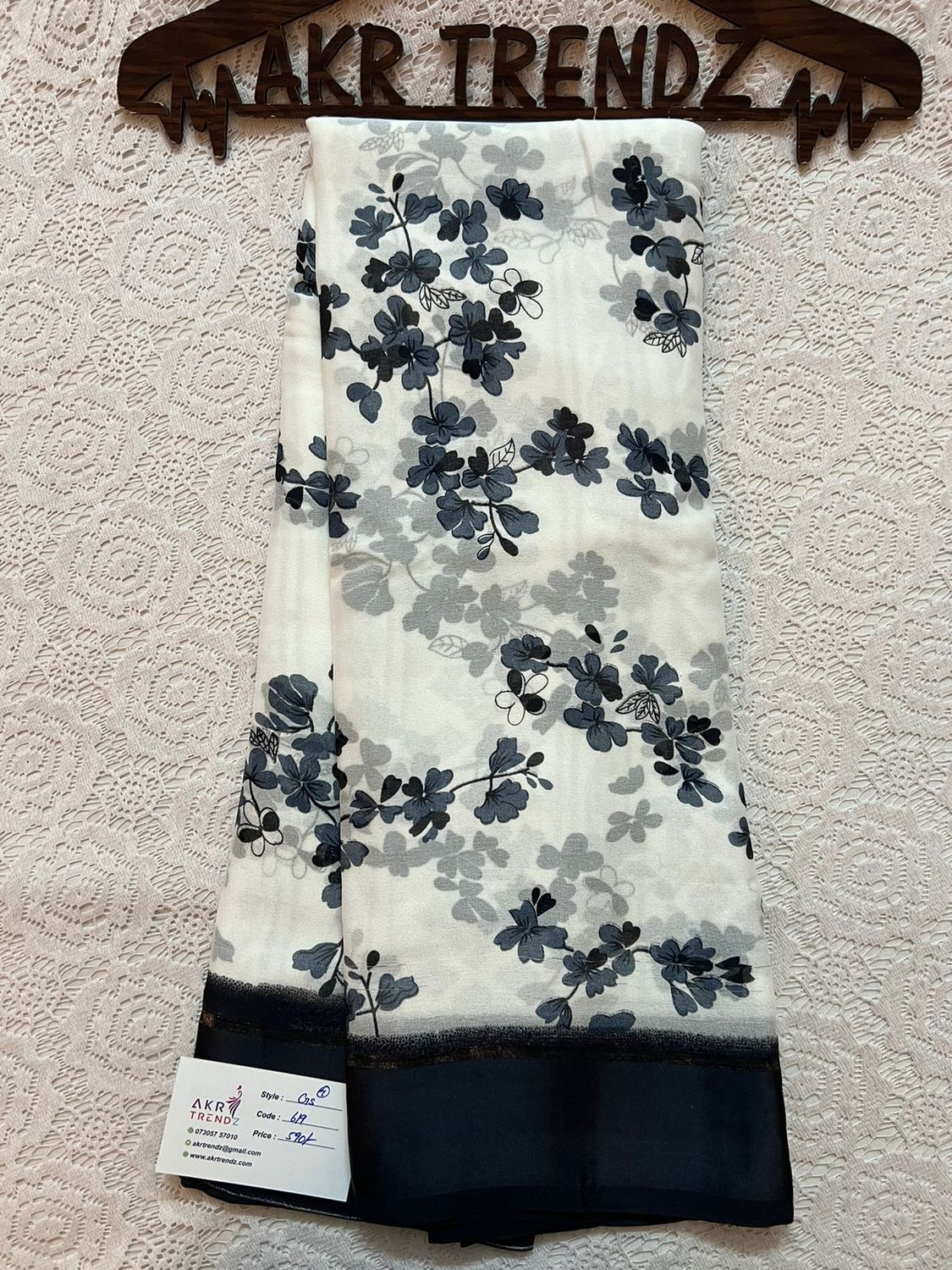 Satin border Georgette sarees