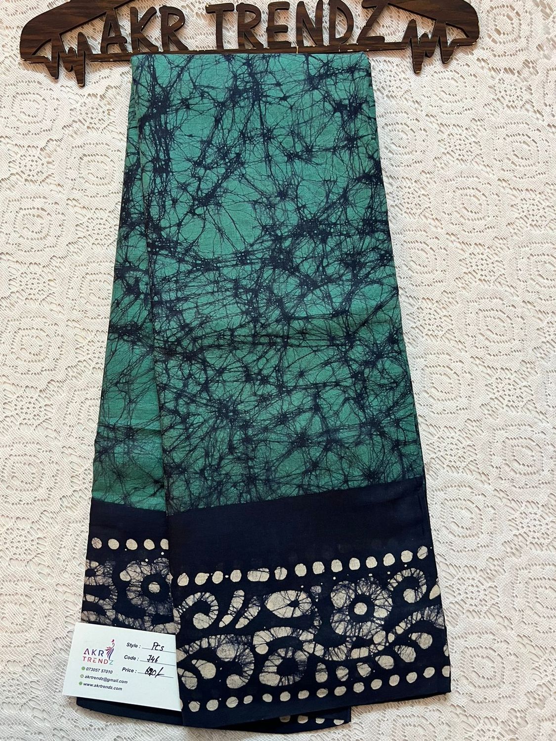 ​Pure cotton Batik sarees