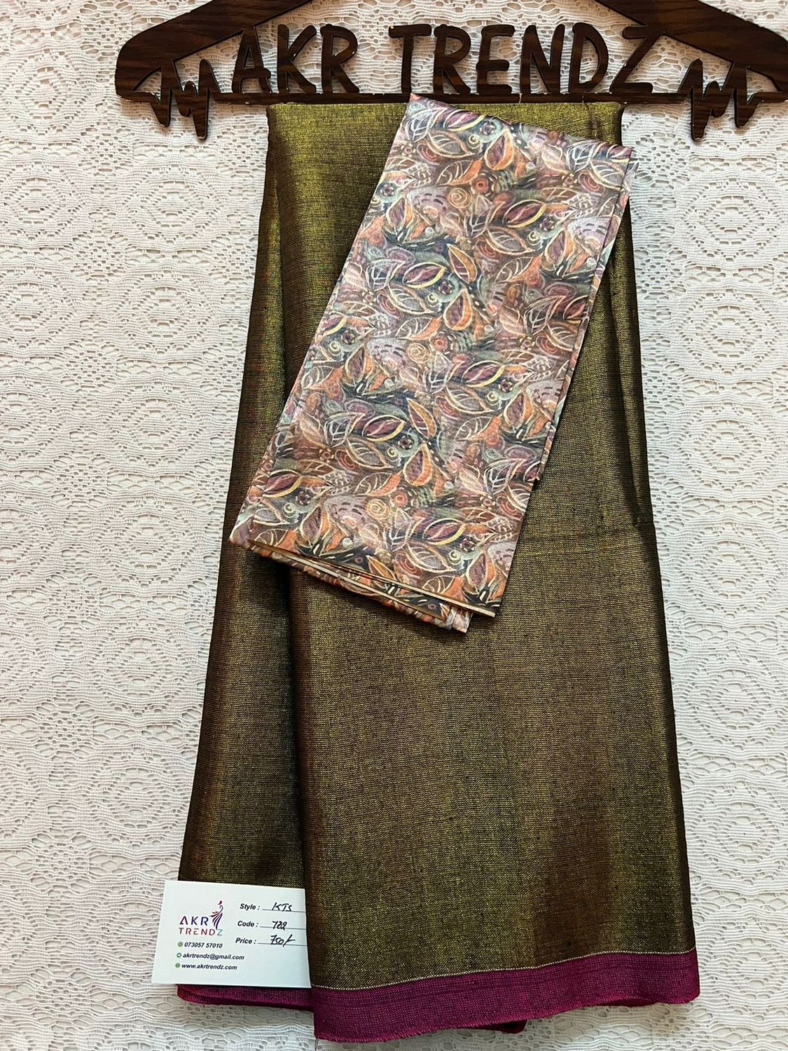 Khadi Tissue sarees