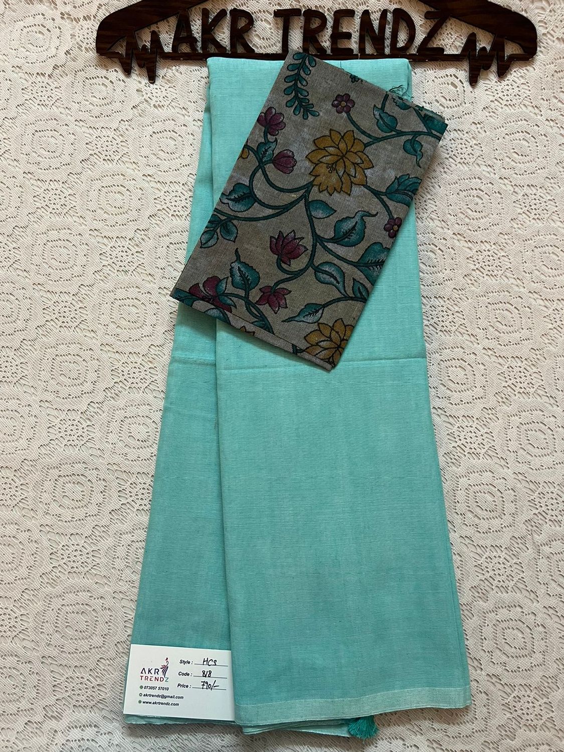 Handloom soft cotton sarees