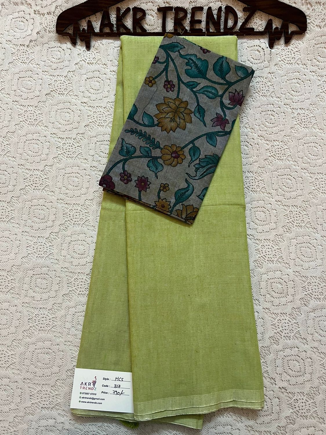 Handloom soft cotton sarees