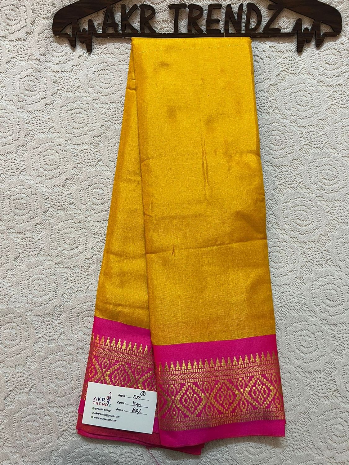 Soft silk sarees​