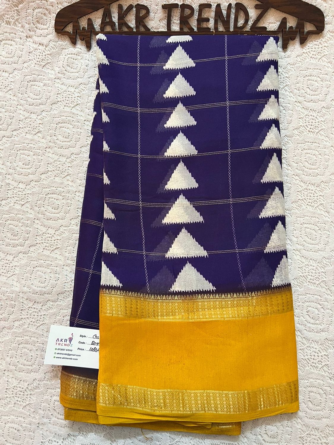 Soft Georgette Gap border sarees​