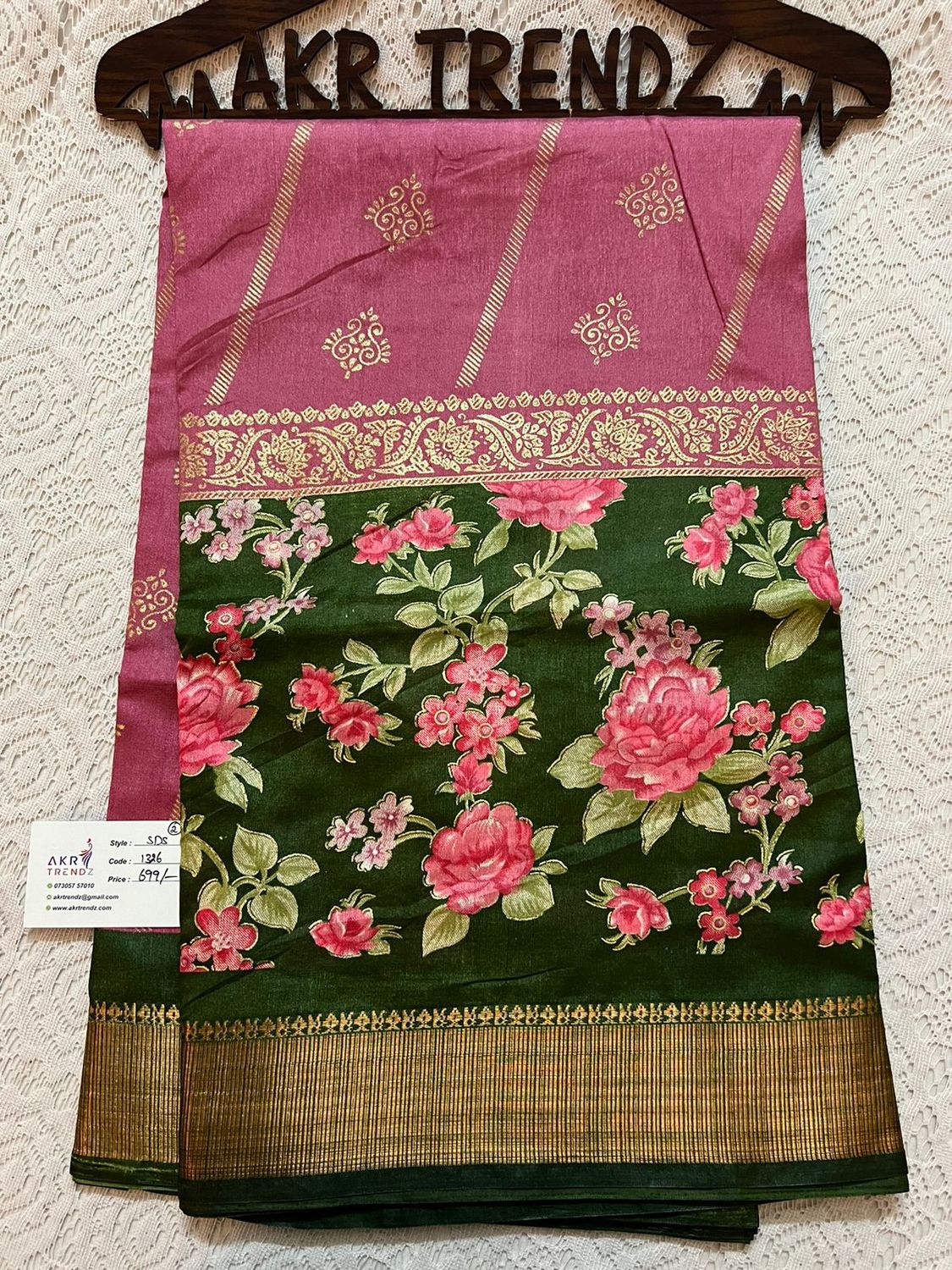 Semi Dola silk sarees​