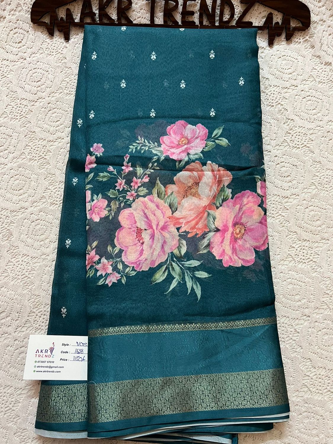 ​Floral Georgette sarees​