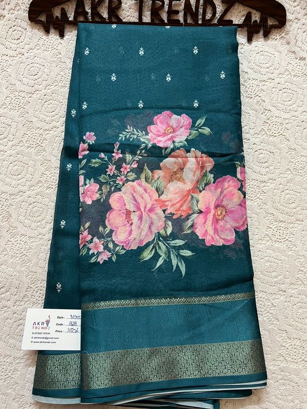 ​Floral Georgette sarees​