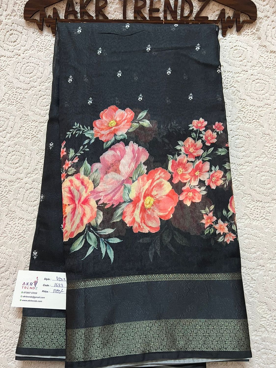 ​Floral Georgette sarees​