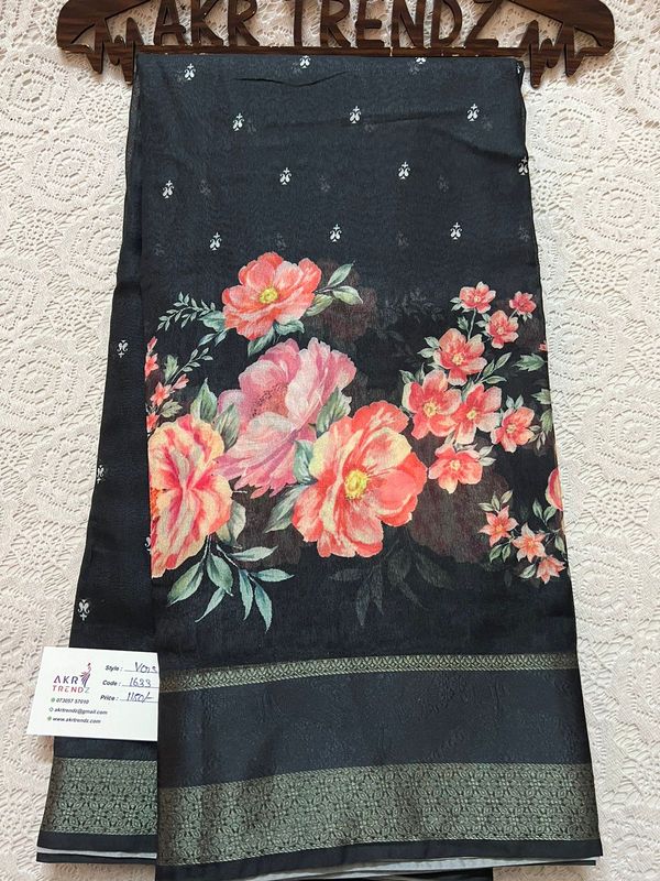 ​Floral Georgette sarees​