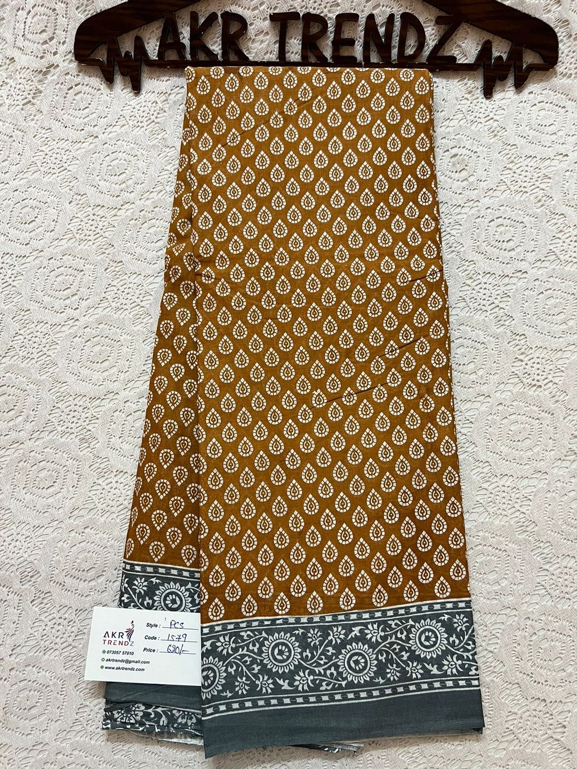 ​Pure cotton sarees